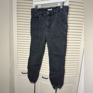 Good American Black/Gray Jeans